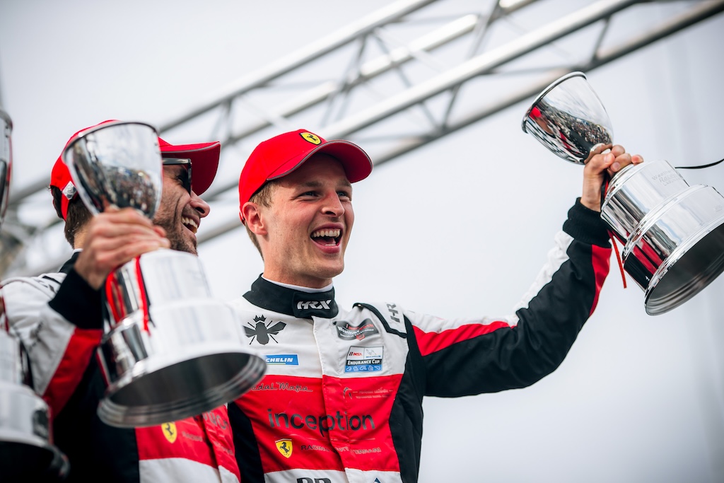 Frederik Schandorff sikrede podie på Laguna Seca
(Foto: Inception Racing)